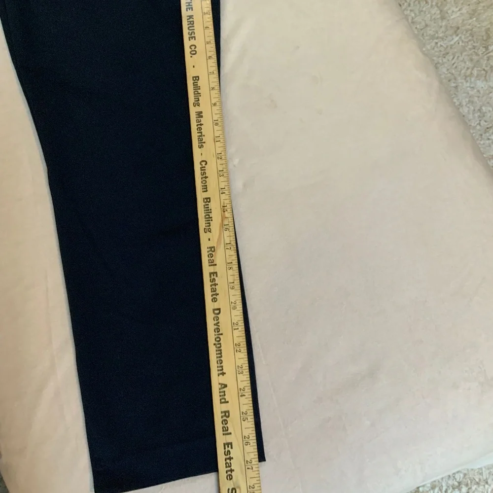 Jones New York Blue 12 Gracie Ankle Officecore Cottagecore Coastal Monochrome